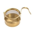 thumbnail image 1 of bedienty Rotating Portable Sturdy Rotatable Tea Strainer Hotel Office Gold Room Living for Gold, 1 of 2