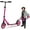 Pink, variant on OutdoorCruiser Kick Scooter for Ages 6+, Kids, Teens & Adults, Foldable, Dual Suspension, 3-Level Adjustable Handlebar, Child Safety Approved, Aqua