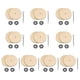 thumbnail image 1 of 10 Sets Doll Joint Connectors Cotter Pin Joints and Wooden Fibreboard Disks Movable Engage Bolt Doll, 1 of 5