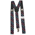 thumbnail image 3 of Dress Up America Heart Suspenders for Adults - Party Y Back Adjustable Suspenders for Men, Women, and Teens, 3 of 5