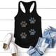 thumbnail image 4 of Top de chaleco con estampado de lentejuelas coloridas y cuello redondo de Color sólido informal a la moda para mujer Fridja  qr271, 4 of 4