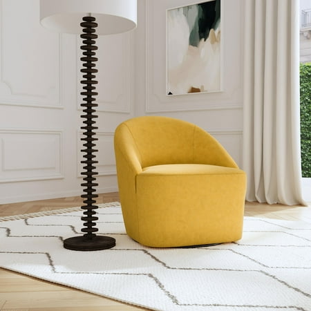 denali mustard yellow upholstered accent product