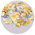 thumbnail image 1 of Seashell Sequins Multicolor Decorative Portable Oval Hologram Mermaid Paillette Sequins Daily Use, 1 of 12