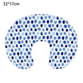 thumbnail image 2 of Paquete de funda de almohada de lactancia con cáscara de maní para bebé niño o niña | SHOPBOP dinosaurios y lunares azul marino, 2 of 5