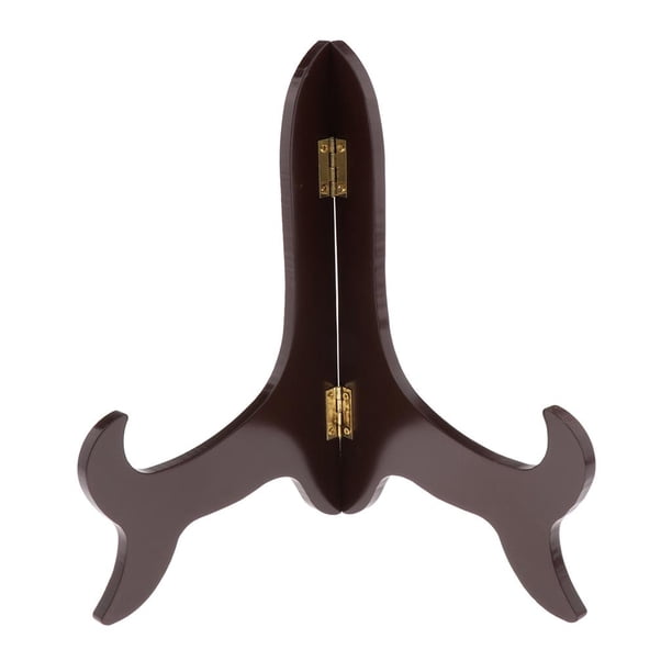 Soporte para placas, caballete de exhibición, soporte para imágenes, para libros coleccionables, placas 25.4cm