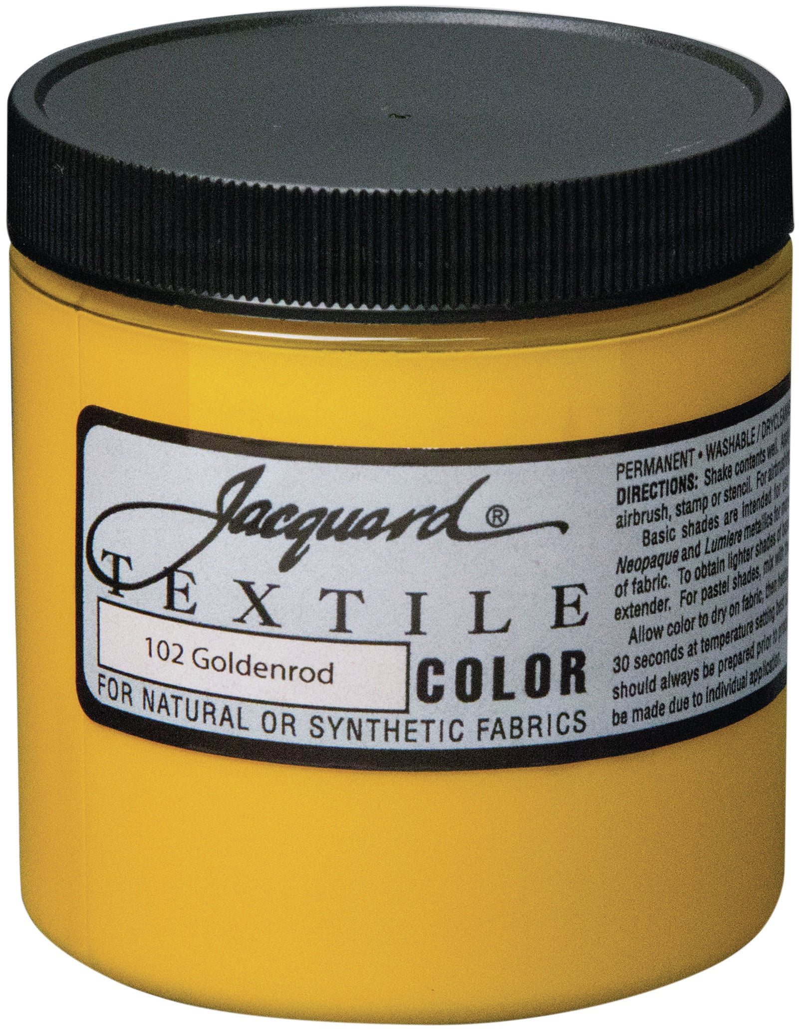Jacquard Textile Color Fabric Paint 8ozGoldenrod