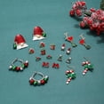 thumbnail image 4 of Christmas earrings collection for the elderly, snowman bells, Christmas socks, cane earrings, Christmas and New Year gifts Couple jewelry Valentine's Day gift, 4 of 5