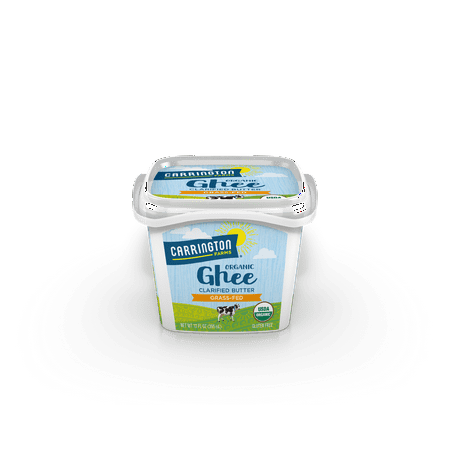 Carrington Farms Organic Ghee Clarified Butter Grass fed ...