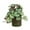 Green250, variant on Iumwxz Artificial Flowers Fake Plants Indoor 23 Leaf Glue Feel Alum Artificial Plant for Home Interior Decoration Wall Accessories Ornament