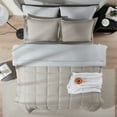 thumbnail image 3 of Nestl Queen Size Comforter Set 9 Piece Reversible Comforter Set Queen Bed in a Bag Queen All Season, Queen Bed In A Bag With 2 Memory Foam Pillows&nbsp;, 3 of 7