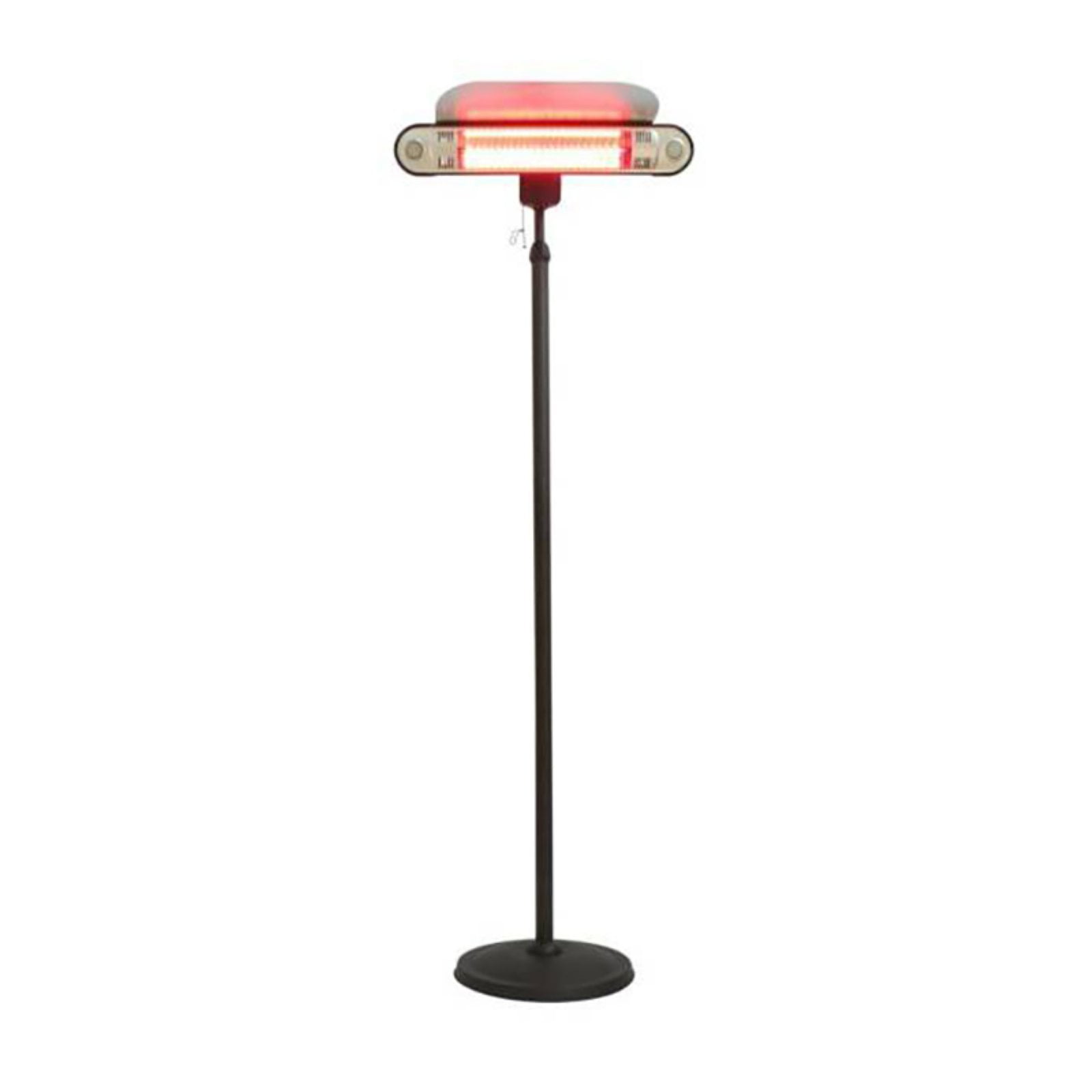 Alta Floor Standing Halogen Patio Heater by Well Traveled Living