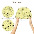 thumbnail image 2 of abstract yellow circles Silk Bonnet for Sleeping Women Men, Adjustable Elastic Satin Bonnet Bonnet for Sleeping, Soft Similar Silk Curly Cuteness Hair Bonnet for Sleeping, 2 of 7