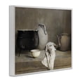 thumbnail image 3 of Stupell Industries Vintage Farmhouse Vase Still Life White Framed Giclee Art, design by Riley B, 3 of 8