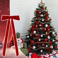 thumbnail image 5 of Giegxin 30 Pcs 7 x 5.1 Inches Velvet Bows for Christmas Tree Wreath Garland Ornaments Large Xmas Vintage Double Velvet Ribbon Bows for Xmas Home Decor Indoor Outdoor Holiday Decorations(Red), 5 of 14