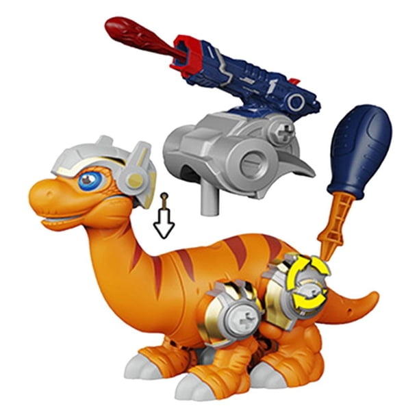 Juguetes de dinosaurios Zulema DIY Dinosaur Toys Aprendizaje de Juguetes educativos de construcción ensamblable Braquiosaurio
