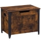 thumbnail image 2 of QinaQin Baúl de almacenamiento de 23.6 pulgadas, banca de madera estilo farmhouse con bisagra de seguridad, ideal para entrada, recámara o sala con espacio oculto, 2 of 9
