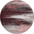 thumbnail image 2 of Addison Rugs Mayfield Premium Machine Washable Transitional Abstract Merlot Round Rug, 8' x 8', 2 of 6