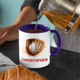 thumbnail image 3 of Lazaofficial Personalized Coffee Mugs, Baseball Mug, Baseball Coffee Mug, Baseball Mugs For Men, 3 of 6