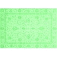 thumbnail image 1 of Ahgly Company Indoor Rectangle Oriental Emerald Green Traditional Area Rugs, 8' x 12', 1 of 4