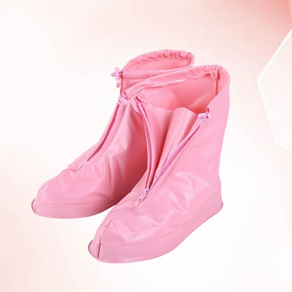 WHAMVOX  Waterproof Boot Covers Shoe Rainproof Zippered Men and Women