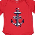 thumbnail image 4 of Inktastic 1st Birthday anchor Boys or Girls Long Sleeve Baby Bodysuit, 4 of 5