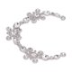 thumbnail image 5 of Cadena de flores con forma de gota ovalada blanca, cadena de flores con diamantes de imitación de cristal, decoración de cuello para ropa, 5 of 5
