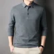 thumbnail image 3 of Polos para hombre, jersey unicolor, sudaderas lisas para hombre, 100 % algodón, tendencias de moda 2024, ajuste regular, oferta normal, camiseta XL, invierno, 3 of 5