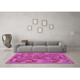 thumbnail image 3 of Ahgly Company Indoor Rectangle Oriental Purple Traditional Area Rugs, 5' x 8', 3 of 4