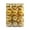 Gold, variant on Fankiway Christmas Balls Ornaments 24PC Christmas 5cm Balls, Electroplated Balls, Christmas Tree Decorations, Hanging Decorations, Festive Atmosphere, And Christmas Balls