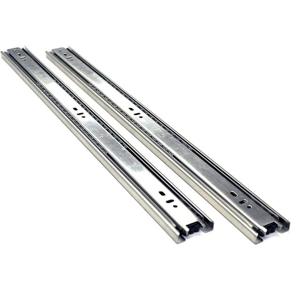 Berta 22 inch Ball Bearing Full Extension Side Mount Drawer Slides (10 Pairs)