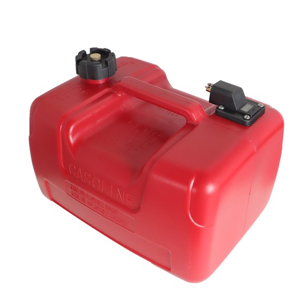 EPOTOOR Boat Fuel Tank Marine Outboard Motor Fuel Tank w/Connector 12L 3 Gallon