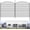 10 Panels-32 in(H), variant on Decorative Garden Fence 32 in(H) X 24 ft(L), 10 Pack Rustproof Metal No Dig Fence Animal Barrier for Dog, Arched Flower Bed Edging Ornamental Wire Border Panel Fencing for Yard Patio Outdoor Decor