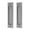 Gray, variant on 2lots Square Zincs Door Pulls Profile Cabinet Handle Easy Grip for Kitchen Bathroom Renovation