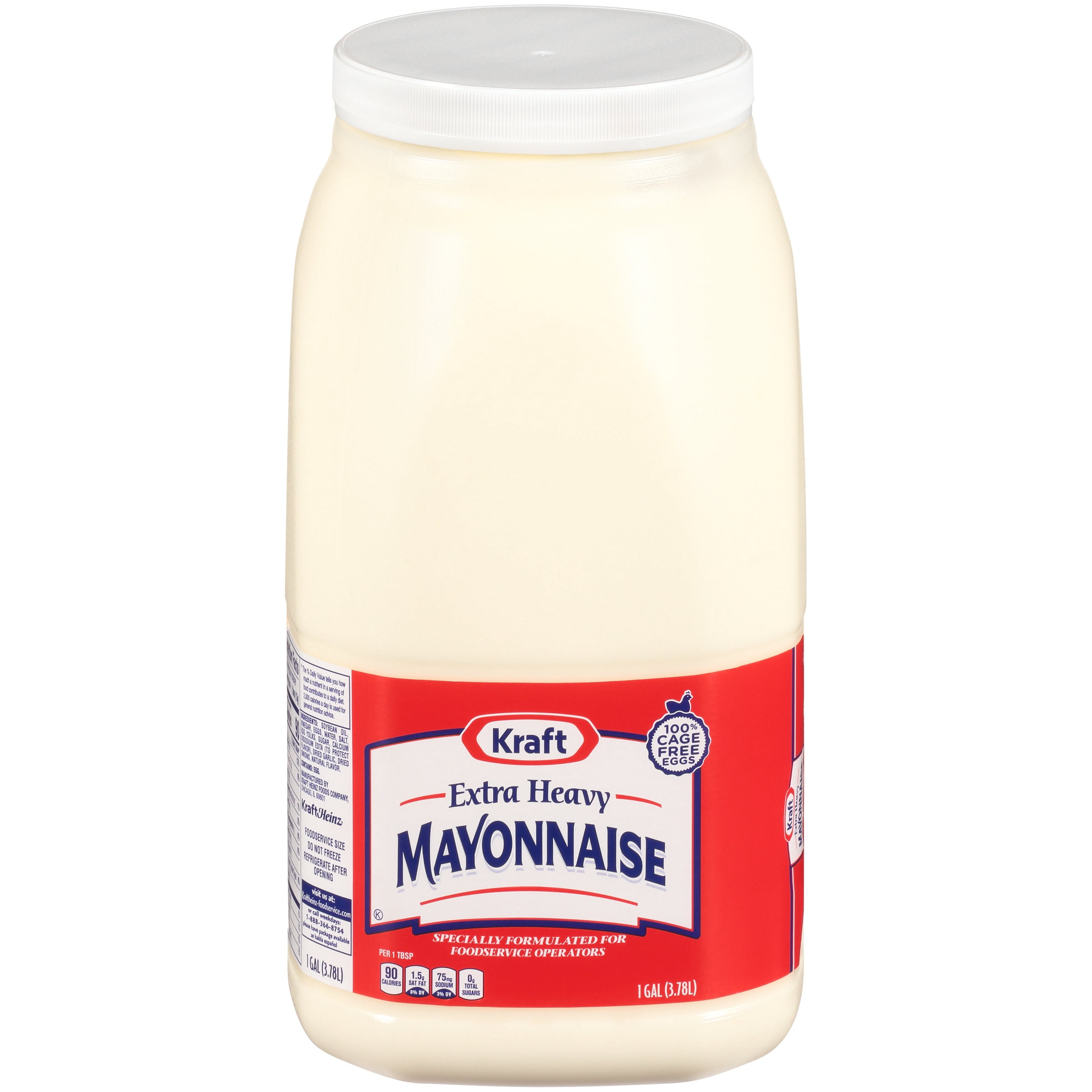 KRAFT Extra Heavy Mayonnaise, 1 gal. Jugs (Pack of 4)
