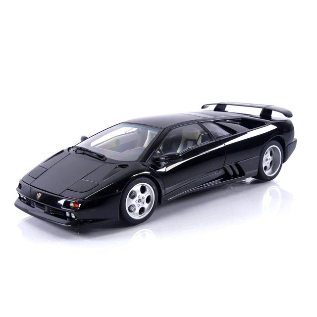 Lambo Diablo SE30 Deep Black Metallic 118 Model car by Autoart 79159