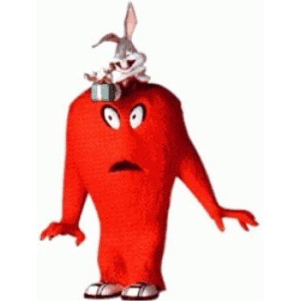 bugs bunny and gossamer 1999 hallmark keepsake ornament qx6574