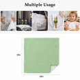 thumbnail image 4 of Green Cloth Napkins, Minimalist Solid Color Modern Abstract Washable and Reusable Dinner Napkins Set of 4, Table Napkin for Kitchen Party Birthday Wedding Hotel Housewarming 20"x20", 4 of 8