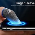 thumbnail image 3 of 6pcs S02 Finger Cots Cover Game Controller Finger Sleeve for PUBG (Blue) Ndcxsfigh Para estrenar, 3 of 8