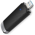 thumbnail image 1 of Adaptador WiFi USB 3.0 AC1300Mbps para PC, adaptador de red inalámbrico de banda dual 5GHz 2.4GHz para Mac OS 10.6 -10.15, Windows XP, 10,8.1,7, 1 of 4