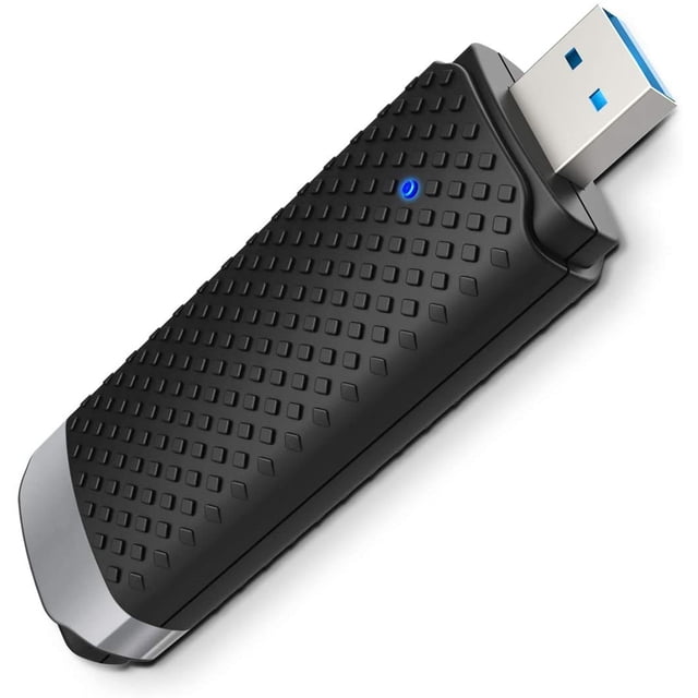 Adaptador WiFi USB 3.0 AC1300Mbps para PC, adaptador de red inalámbrico de banda dual 5GHz 2.4GHz para Mac OS 10.6 -10.15, Windows XP, 10,8.1,7