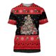 thumbnail image 1 of Camiseta con estampado de dibujos animados de Papá Noel para hombre, Tops sueltos de manga corta con cuello redondo, ropa informal de moda para niños, Navidad y Año Nuevo, 1 of 5