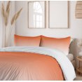 thumbnail image 6 of Ambesonne Ombre Duvet Cover Sets, Sunset in Hot Desert, 2-King, Orange, 6 of 7