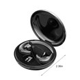 thumbnail image 3 of Earphone wireless, Hwkond Wireless Earbuds Mini Ear Buds Bluetooth Headphones 5.3 Bluetooth Headsets Light-Weight Earphones With Microphone & Charging Case Display, Black, Up To 60% Off, 3 of 9