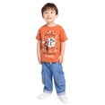thumbnail image 3 of Nightmare Before Christmas Toddler Girls Halloween Crewneck Tee with Short Sleeves, Sizes 12M-5T, 3 of 5