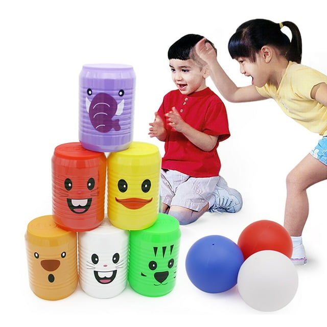 Bangcool Kids Bowling Set Creative Cartoon Plastic Early Education Toy Bowling Game Toy