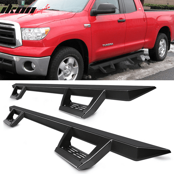 Compatible with 0718 Toyota Tundra Double Cab IKON V2 Style Steel
