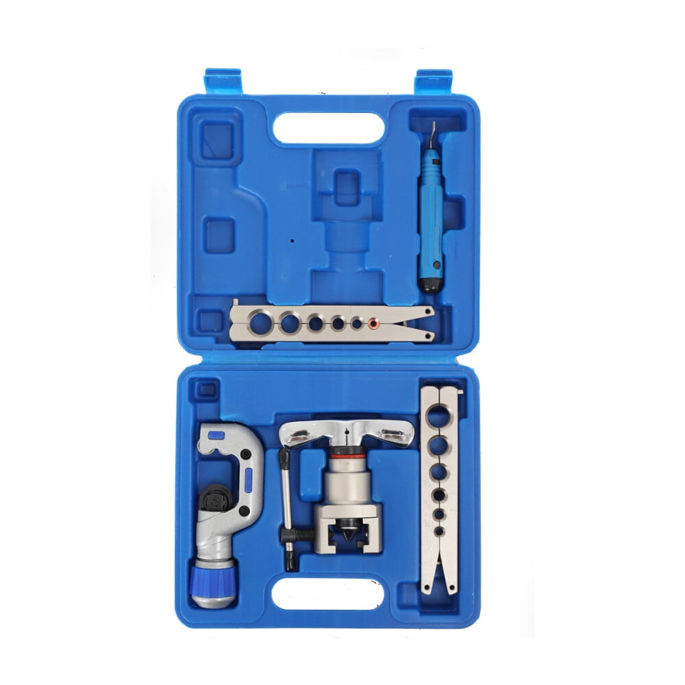 TABODD Manual Flaring Tool Kit For 1/4"-3/4" 6-19mm Alu/Soft Copper Pipe Flare Tool Kit