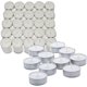 thumbnail image 1 of Calmind Set de 50 Velas de Té de Cera Natural sin Aroma 2 Horas de Luz Cálida, 1 of 5