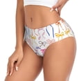 thumbnail image 2 of Fotbe bow ribbons Calzones Estampados para Mujer – Ropa Interior de Algodón, Cómoda, Suave y Elástica-Small, 2 of 6