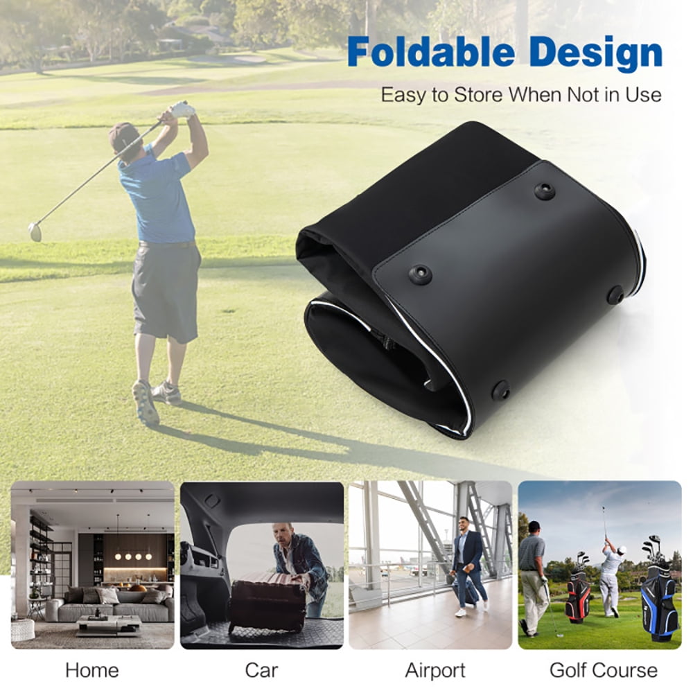 Canddidliike Soft-Sided Golf Travel Bag with Wheels, Golf Travel Bags with Wheels for Airlines, Golf Club Bag Protection, Extra Storage Pocket